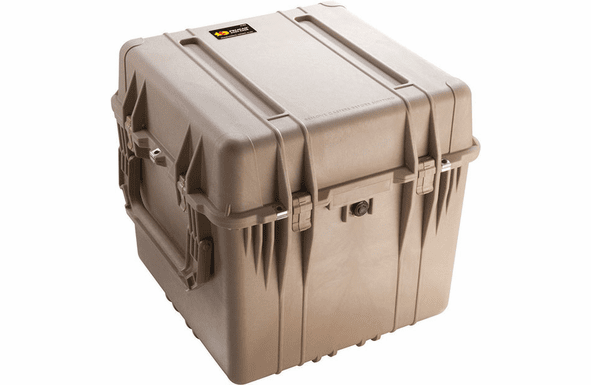 Pelican 0350 Case No Foam - TAN - 100 MOQ