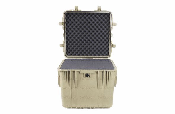 Pelican 0350 Case With Foam - TAN - 100 MOQ