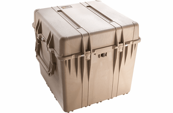 Pelican 0370 Case No Foam - TAN - 100 MOQ