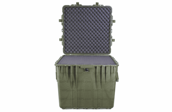 Pelican 0370 Case With Foam - OD GREEN - 100 MOQ