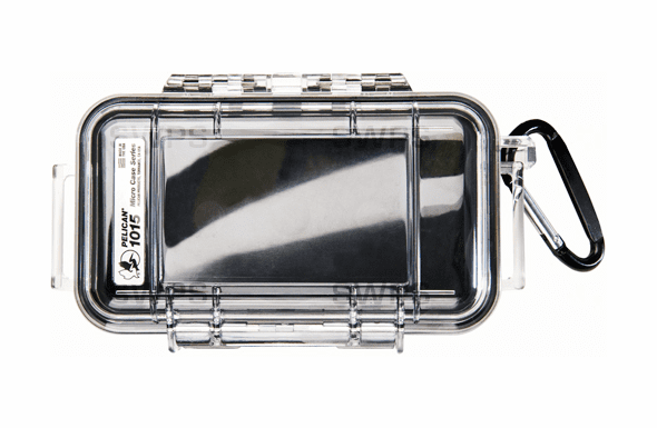 Pelican 1015 Case CLEAR With BLACK Liner