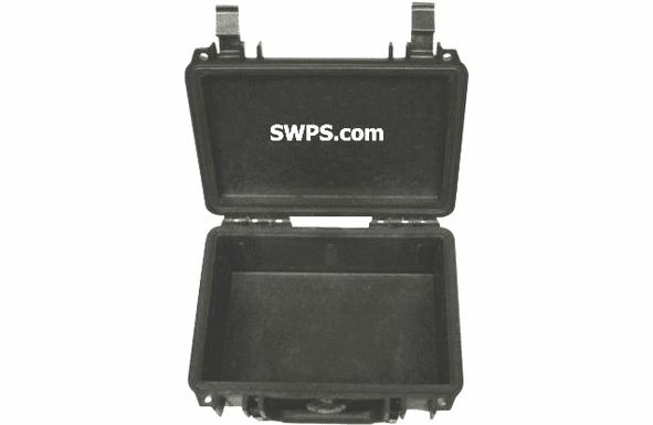 Pelican 1120 Case No Foam - BLACK