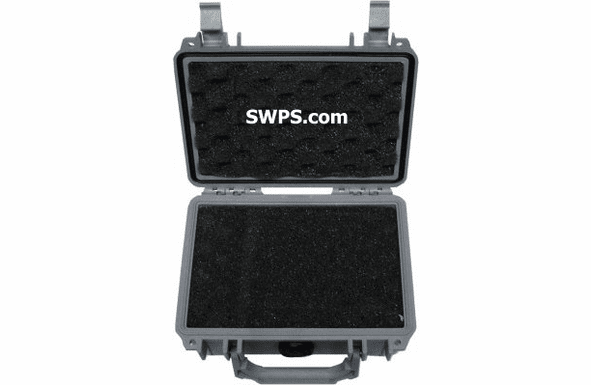 Pelican 1120 Case With Foam - SILVER