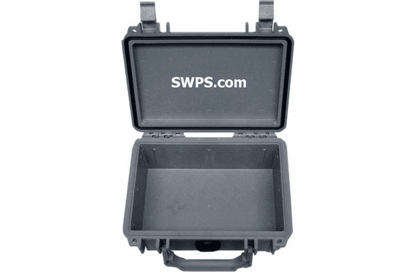Pelican 1150 Case No Foam - SILVER - 300 MOQ