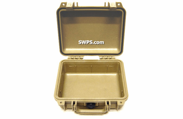 Pelican 1200 Case No Foam - TAN