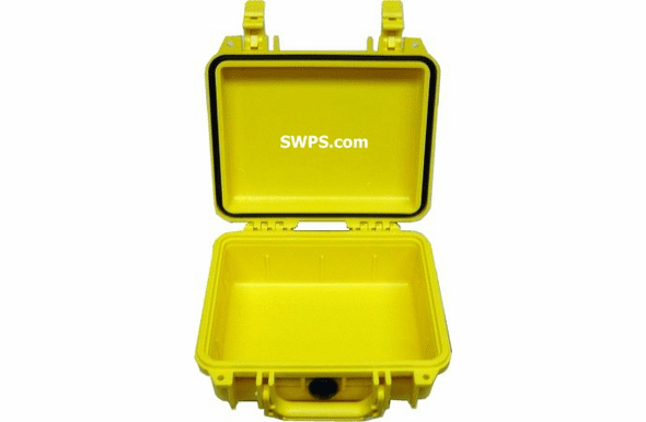 Pelican 1200 Case No Foam - YELLOW