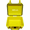 Pelican 1200 Case No Foam - YELLOW
