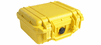 Pelican 1200 Case With Foam - YELLOW