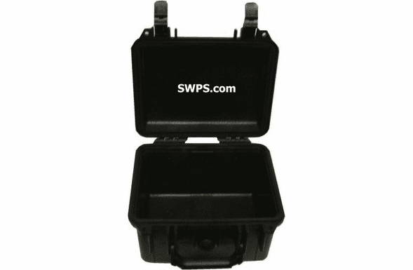 Pelican 1300 Case No Foam - BLACK