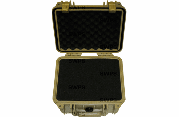 Pelican 1300 Case With Foam - TAN <font color="red">300 MOQ