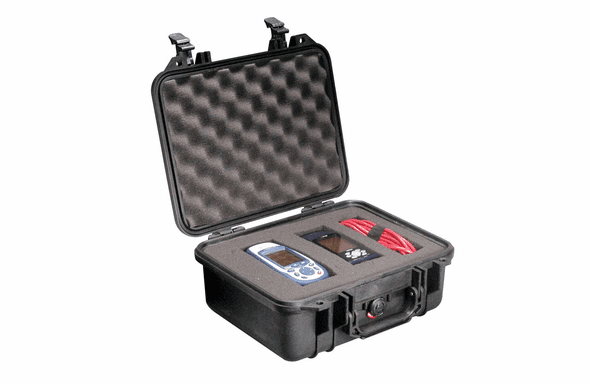 Pelican 1400 Case With Foam - BLACK