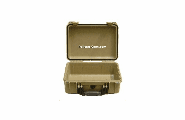 Pelican 1450 Case No Foam (1450) TAN - 200 MOQ