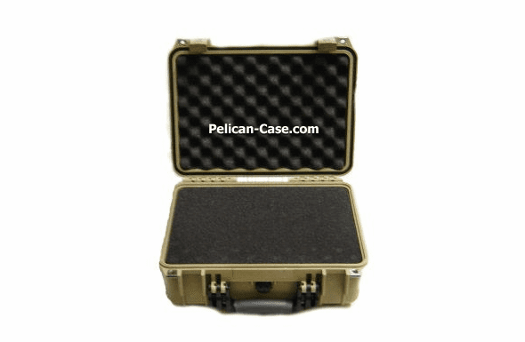 Pelican 1450 Case With Foam - TAN
