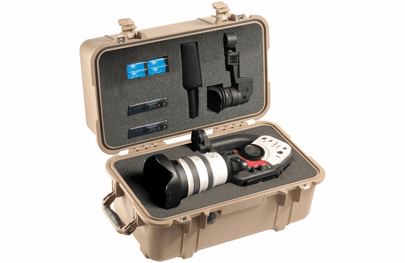 Pelican 1460 Case With Foam - TAN - 200 MOQ