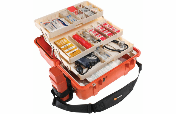 Pelican 1460EMS Case - ORANGE