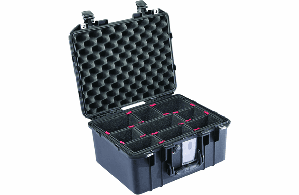 Pelican 1507 Air Case Black with Trek Pack 1507TP-Black