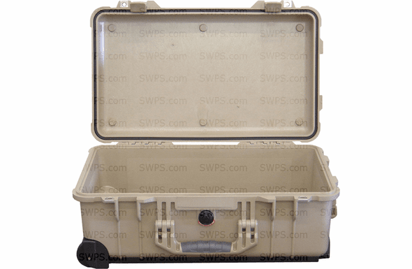Pelican 1510 Case With No Foam-TAN
