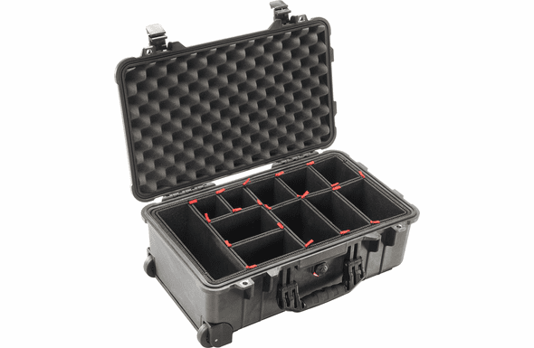 Pelican 1510 Case With Trekpak Dividers Black