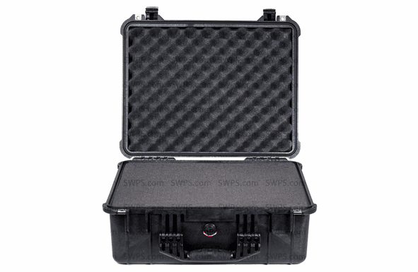 Pelican 1550 Case with Foam - BLACK