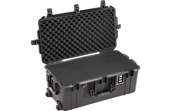 Pelican 1606 Air Case with foam Black 1606-Black