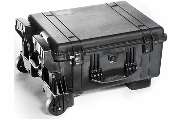 Pelican 1610M Mobility Case With Foam - Black
