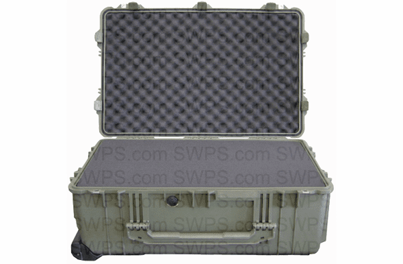 Pelican 1650 Case With Foam -  OD GREEN