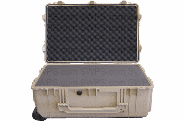 Pelican 1650 Case With Foam -  TAN