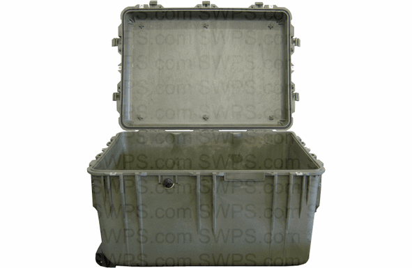 Pelican 1660 Case No Foam - OD GREEN - 100 MOQ