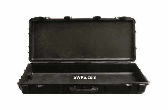 Pelican 1700 Case No Foam - BLACK