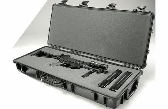 Pelican 1700 Case With Foam - BLACK