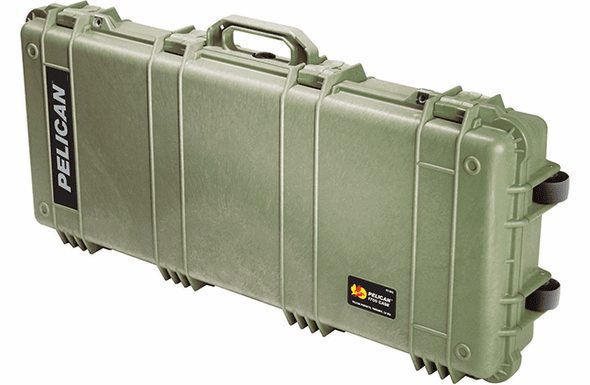 Pelican 1700 Case With Foam - Green