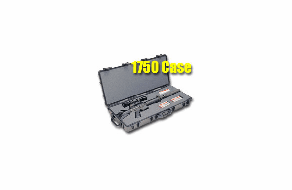 Pelican 1750 Case With Foam - Black