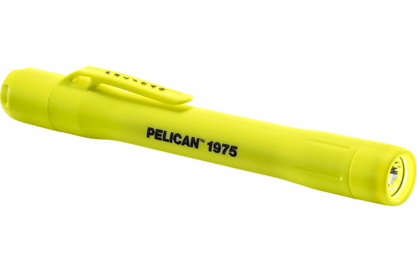Pelican 1975 2AAA LED Safety Certified Penlight - Yellow