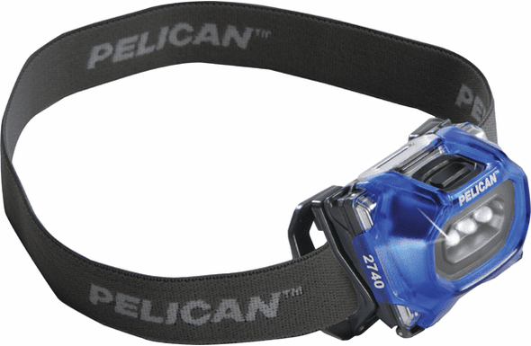 Pelican 2740 LED Headlight - 2740-BLUE