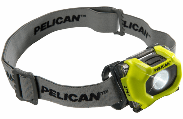 Pelican 2755 Safety Approved LED Headlight - 2755-YELLOW