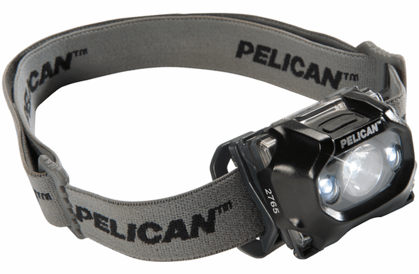 Pelican 2765 Safety Approved LED Headlight Downcast LEDs - 2765-BLACK