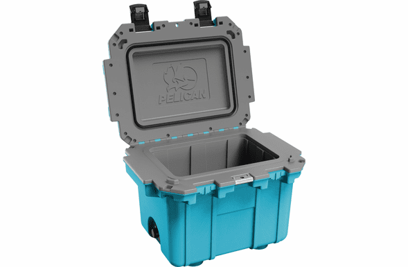 Pelican 30Q Personal Cooler - Cool Blue / Gray