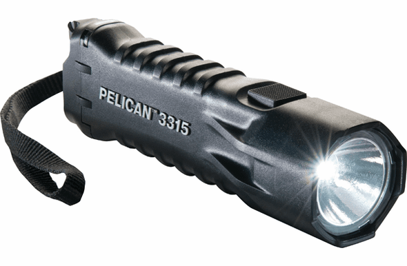 Pelican 3315 Compact LED Flashlight - Black - 3315-BLACK