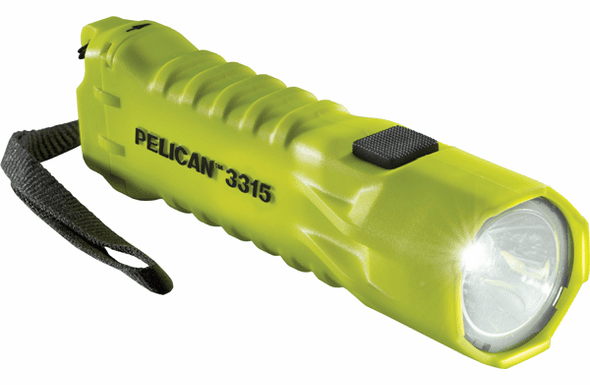 Pelican 3315 Compact LED Flashlight - Yellow - 3315-YELLOW