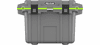 Pelican 50 Quart Cooler Dark Gray/Green 50Q-DKGRYGRN