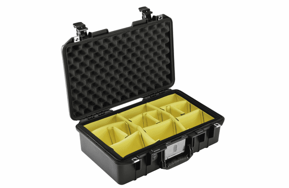 Pelican Air 1485 Case with Padded Dividers - Black