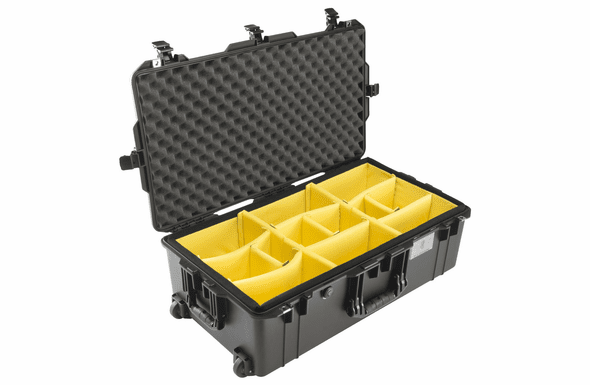 Pelican Air 1615 Case with Padded Dividers - Black