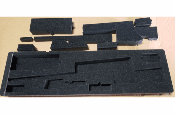 PELICAN CUSTOM FOAM FOR SNIPER RIFLE/ FITS iM3300 CASE 472PWCM24CUSHKIT