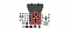 Pelican Flightline Series™ Case for DJI™ INSPIRE™ 2 DRONE FLTDINS2