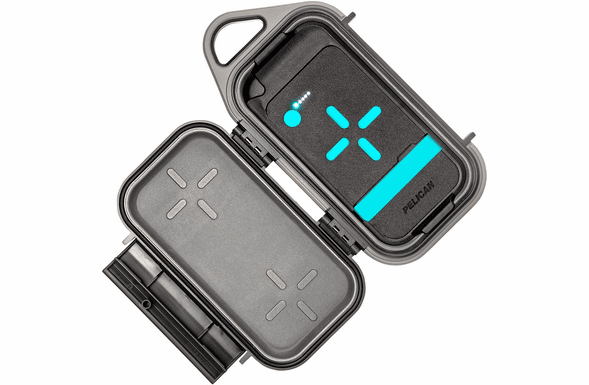 Pelican G40C Personal Utility Go Charge Case GOG400-0050-DGRY