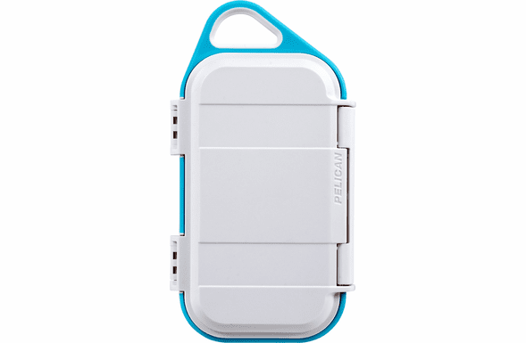 Pelican GO CASE G40-WHITE/AQUA