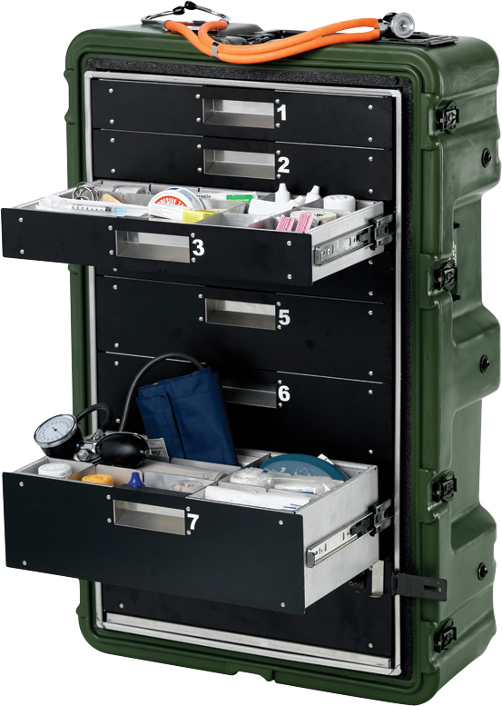 Pelican-Hardigg MC8100 MEDCHEST 8 Drawer from SWPS.com