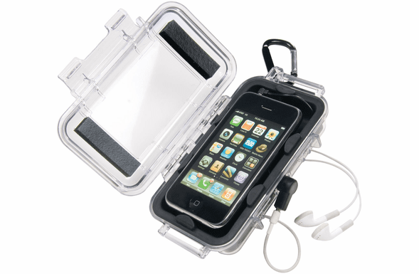 Pelican i1015 iPHONE Case CLEAR With Liner
