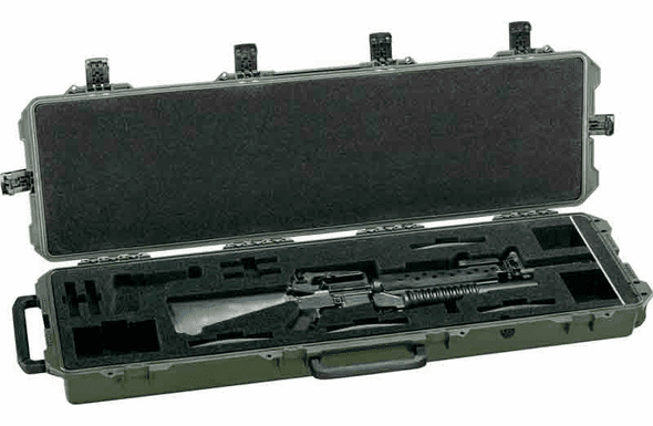 Pelican IM3300 OD GREEN With Custom Foam For M16