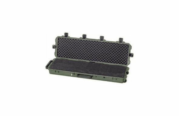 Pelican IM3300 With Custom Foam Machine Gun Green